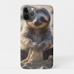 Sandküsten: Baby Sloth Gebäude Sand Castles, Case-Mate iPhone Hülle