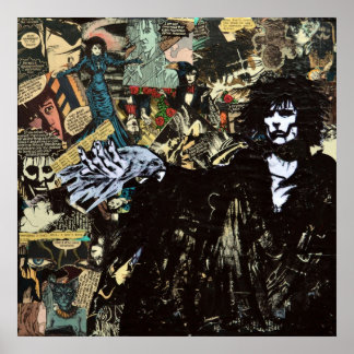 Sandman Collage Poster