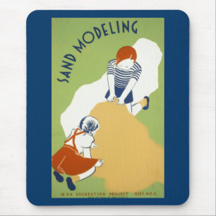 Sandmodellierung Mousepad