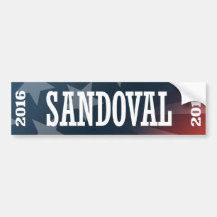 SANDOVAL 2016 AUTOAUFKLEBER