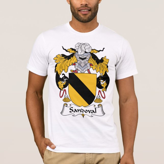 Sandoval Familienwappen T-Shirt (Vorderseite)