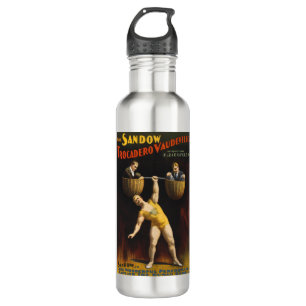 Sandow Eugen Sandow Vaudeville Weightlifter Edelstahlflasche