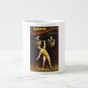 Sandow Eugen Sandow Vaudeville Weightlifter Jumbo-Tasse