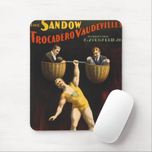 Sandow Eugen Sandow Vaudeville Weightlifter Mousepad