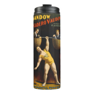 Sandow Eugen Sandow Vaudeville Weightlifter Thermosbecher