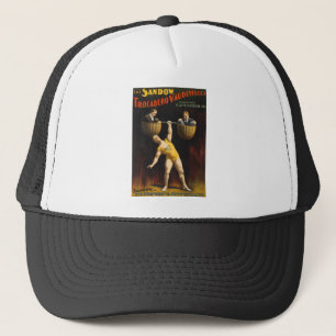 Sandow Eugen Sandow Vaudeville Weightlifter Truckerkappe