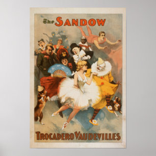 Sandow Trocadero Vaudevilla Themenwelt Sasso San G Poster