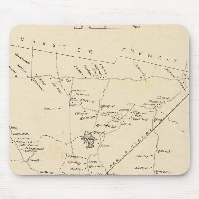 Sandown, Rockingham Co Mousepad (Vorne)