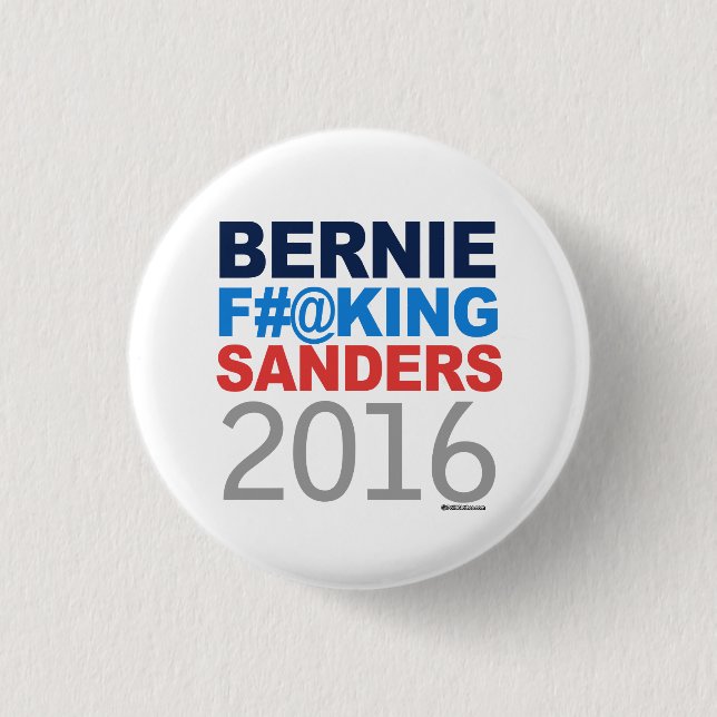 Sandpapierschleifmaschinen 2016 Bernie Effing Button (Vorderseite)