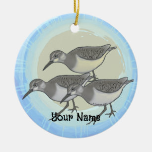 Sandpferde Keramik Ornament