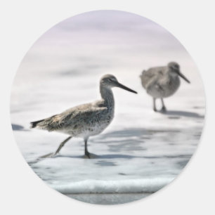 Sandpferde Runder Aufkleber