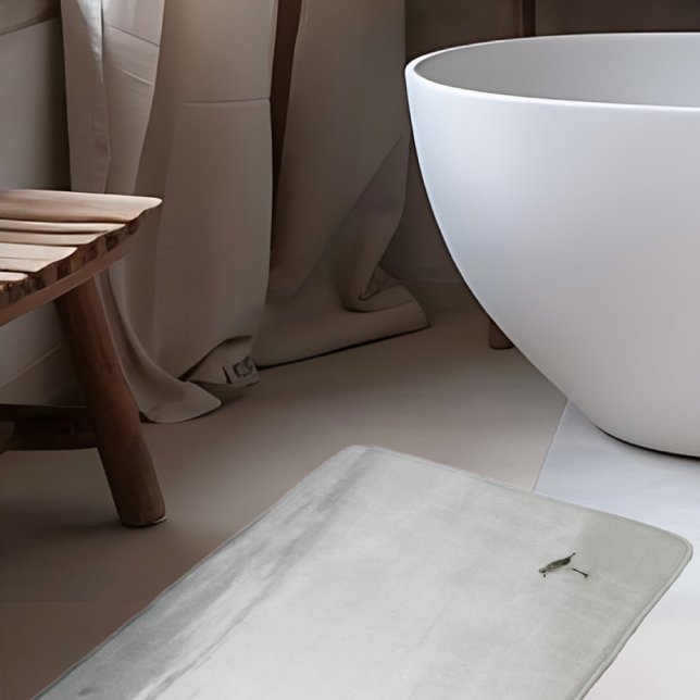 Sandpiper am Strand Badematte (Von Creator hochgeladen)