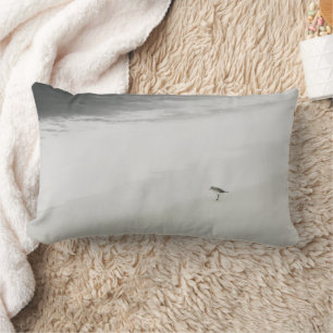 Sandpiper am Strand Lendenkissen