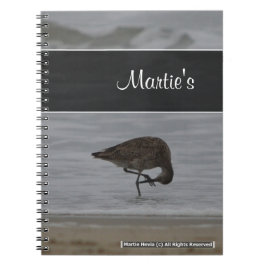 Sandpiper Bows Notebook Notizblock