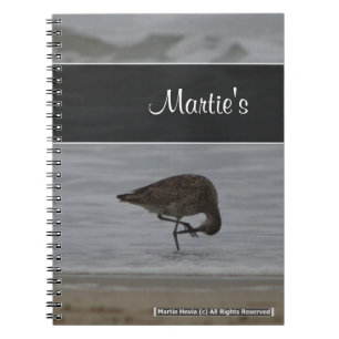 Sandpiper Bows Notebook Notizblock