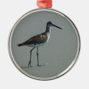 Sandpiper-Pose Ornament Aus Metall