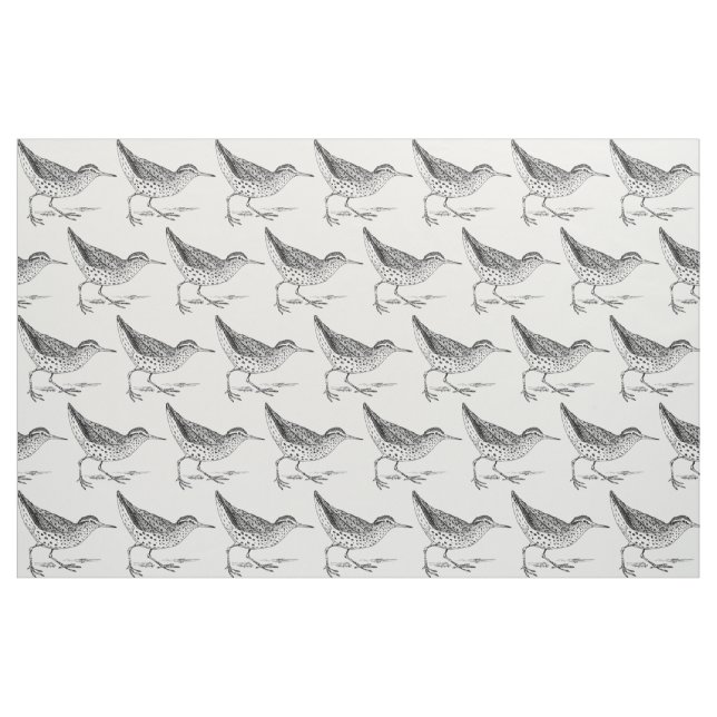 Sandpiper Shorebird Thunder_Cove Stoff (Fat Quarter (45,7 x 55,9 cm))