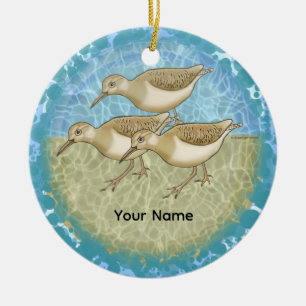 Sandpipers-Ornament Keramik Ornament