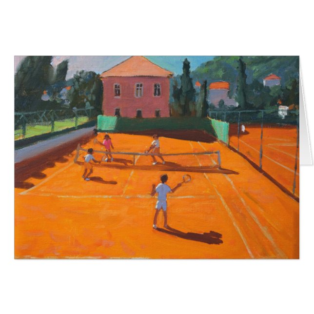 Sandplatz-Tennis Lapad Kroatien 2012 (Vorderseite (Horizontal))