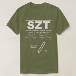 Sandpoint Airport SZT T - Shirt