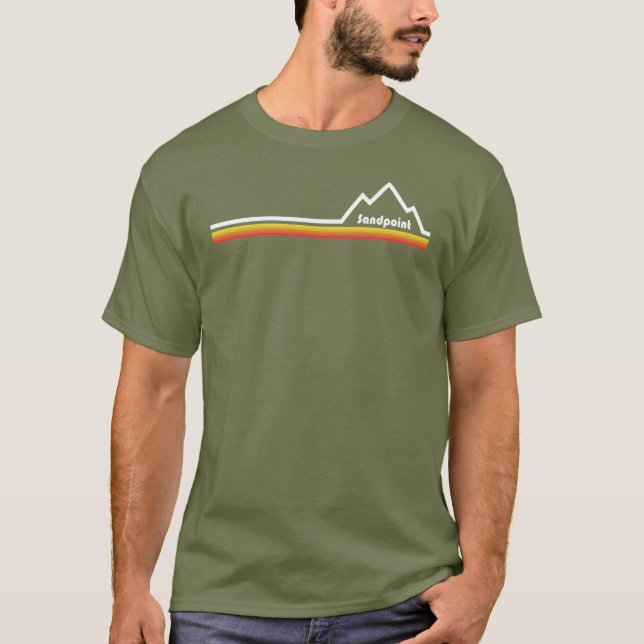 Sandpoint Idaho T-Shirt (Vorderseite)
