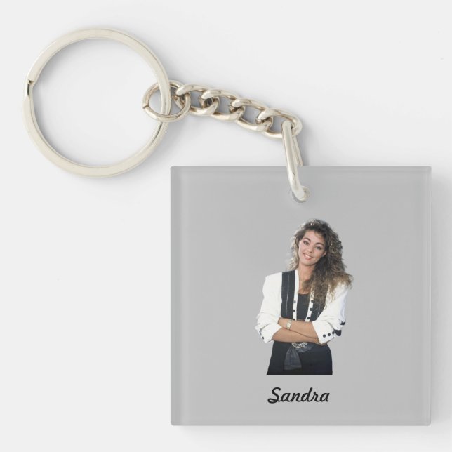 Sandra-Schlüsselanhänger Schlüsselanhänger (Vorderseite)