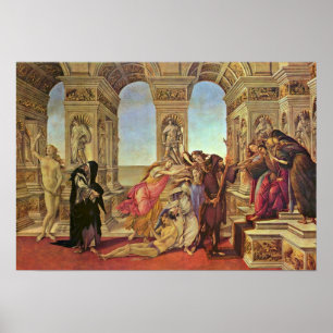 Sandro Botticelli - Calumny, Apelles Poster