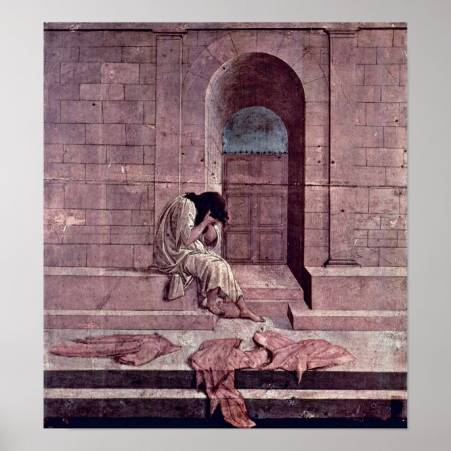 Sandro Botticelli - Der Ausgestoßene Poster (Vorne)