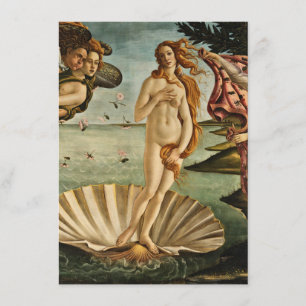 Sandro Botticelli - Die Geburt der Venus Einladung