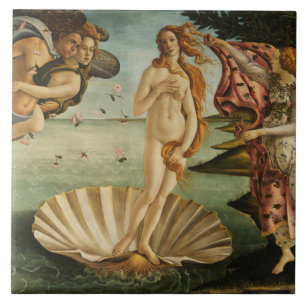 Sandro Botticelli - Die Geburt der Venus Fliese