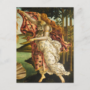 Sandro Botticelli "Die Geburt der Venus - Hora" Po Postkarte