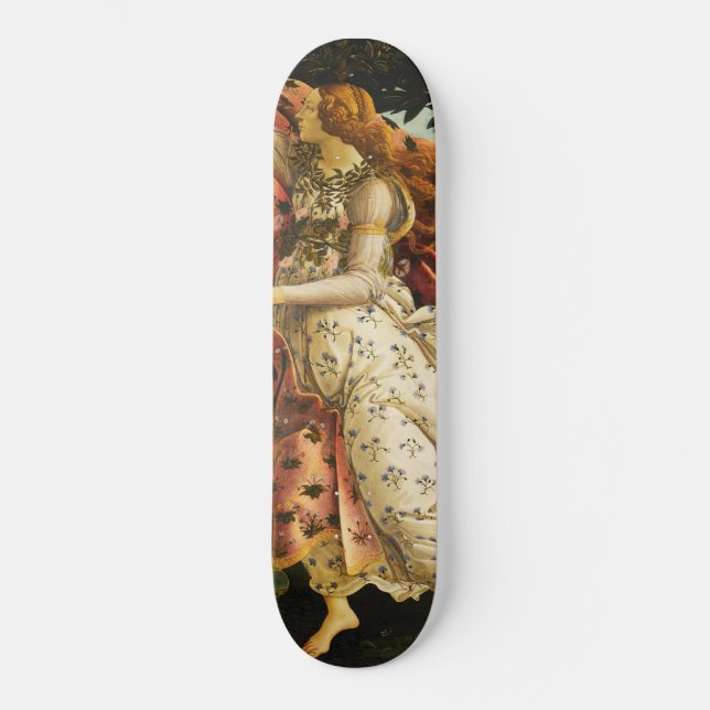 Sandro Botticelli "Die Geburt der Venus - Hora" Skateboard (Vorderseite)