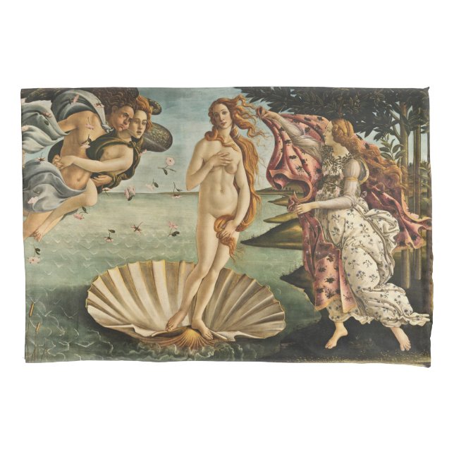 Sandro Botticelli - die Geburt der Venus Kissenbezug (Vorderseite)