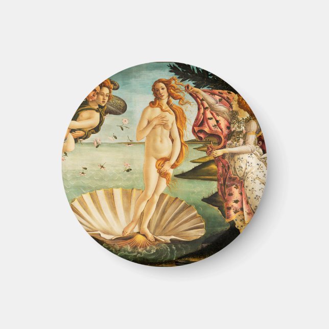 Sandro Botticelli Die Geburt der Venus Kunst Magnet (Vorne)