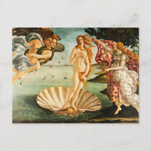 Sandro Botticelli Die Geburt der Venus Kunst Postkarte