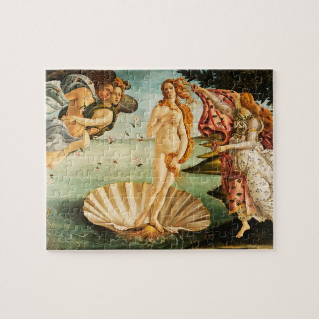 Sandro Botticelli Die Geburt der Venus Kunst Puzzle (Horizontal)