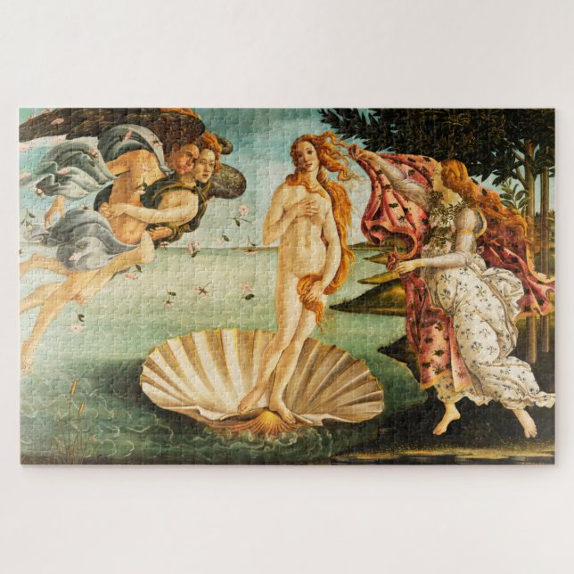 Sandro Botticelli Die Geburt der Venus Kunst Puzzle (Horizontal)