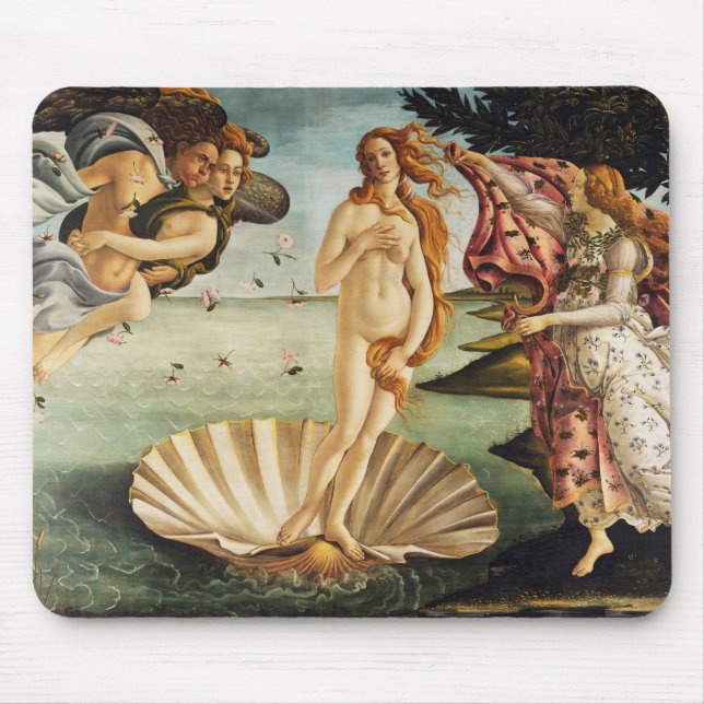 Sandro Botticelli "Die Geburt der Venus" Mousepad (Vorne)