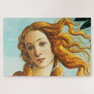 Sandro Botticelli Die Geburt des Venus-Gesichtsdet Puzzle