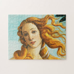 Sandro Botticelli Die Geburt des Venus-Gesichtsdet Puzzle