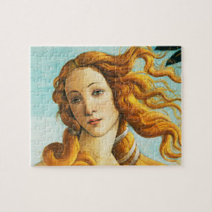 Sandro Botticelli Die Geburt des Venus-Gesichtsdet Puzzle