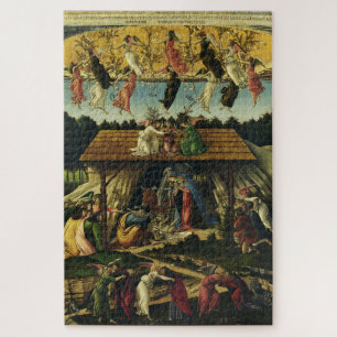 Sandro Botticelli - Die mystische Geburt – Fine Ar Puzzle