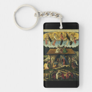 Sandro Botticelli - Die mystische Geburt – Fine Ar Schlüsselanhänger