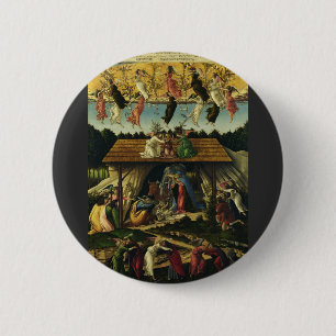 Sandro Botticelli - Die Mystische Geburt – Kunstwe Button