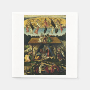 Sandro Botticelli - Die Mystische Geburt – Kunstwe Serviette