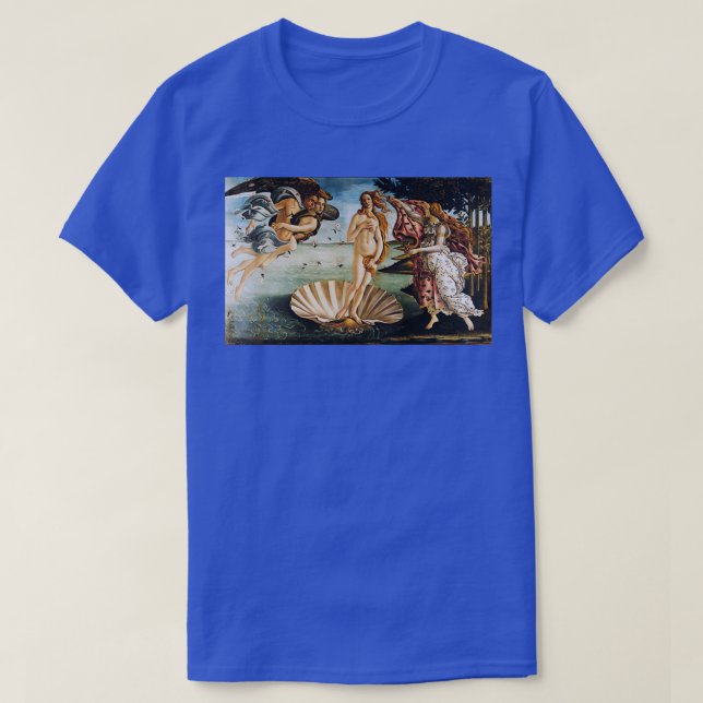 Sandro Botticelli Geburt der Venus 3 T-Shirt (Design vorne)