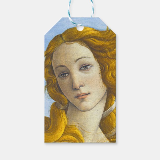 Sandro Botticelli - Geburt der Venus-Details Geschenkanhänger (Vorderseite)