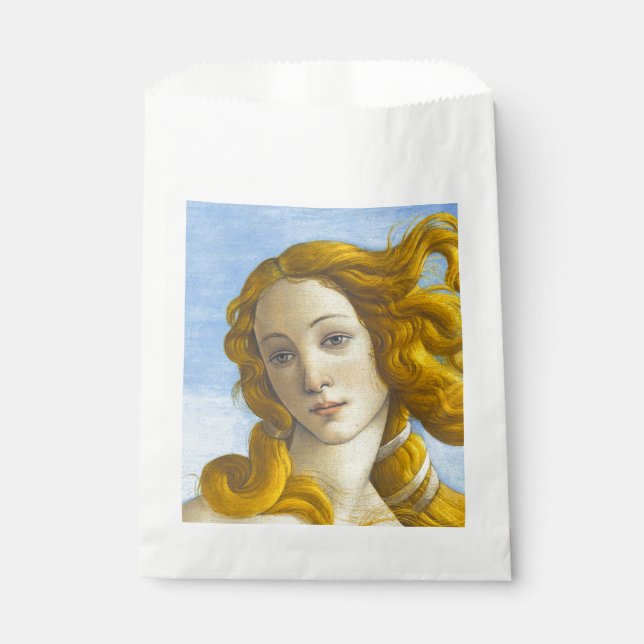 Sandro Botticelli - Geburt der Venus-Details Geschenktütchen (Vorderseite)