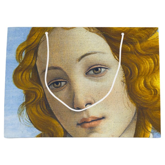 Sandro Botticelli - Geburt der Venus-Details Große Geschenktüte (Vorderseite)