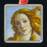 Sandro Botticelli - Geburt der Venus-Details Ornament Aus Metall<br><div class="desc">Geburt des Venus Detail - Sandro Botticelli ,  Tempera auf Leinwand,  1485</div>
